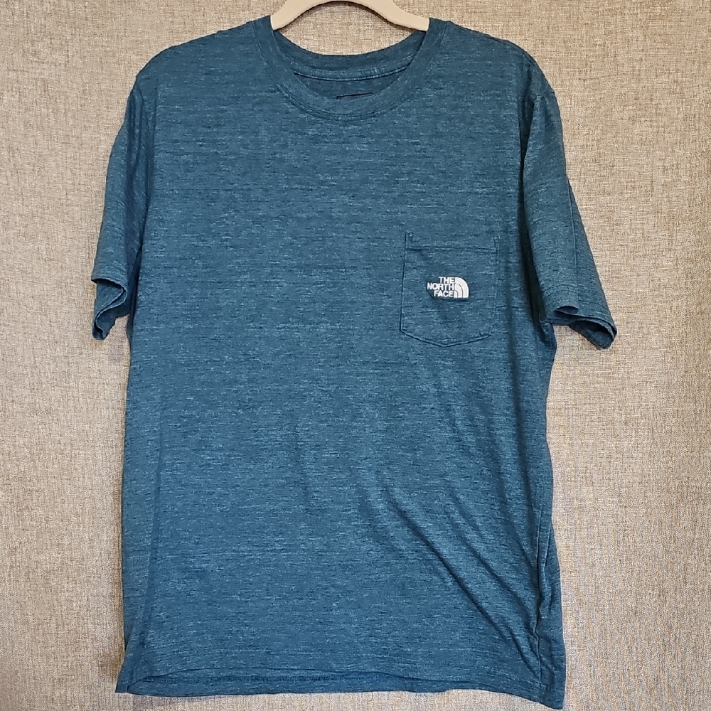 The North Face Men's Teal Short Sleeve Tee